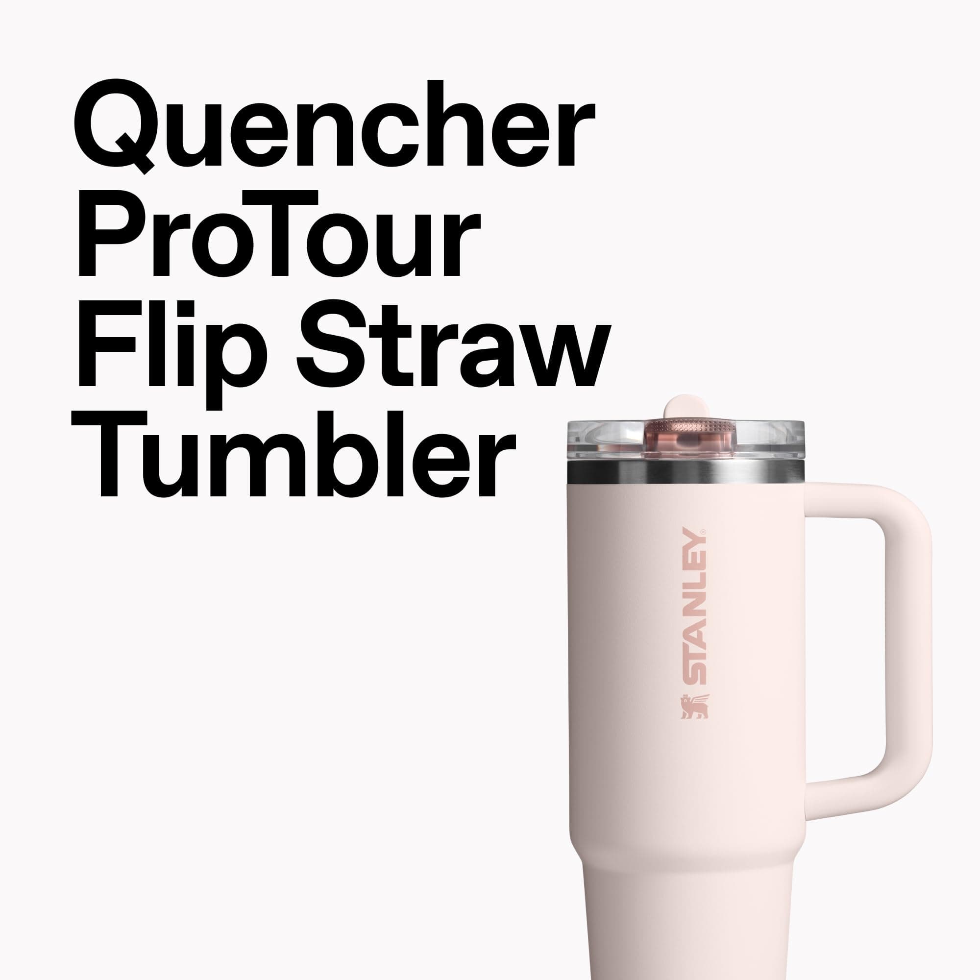 STANLEY Quencher ProTour Flip Straw Tumbler with Leakproof Lid 30 oz | Built-in Straw and Handle | Cup Holder Compatible for Travel | insulated Stainless Steel Cup | BPA-Free | Sorbet Garden, view 2