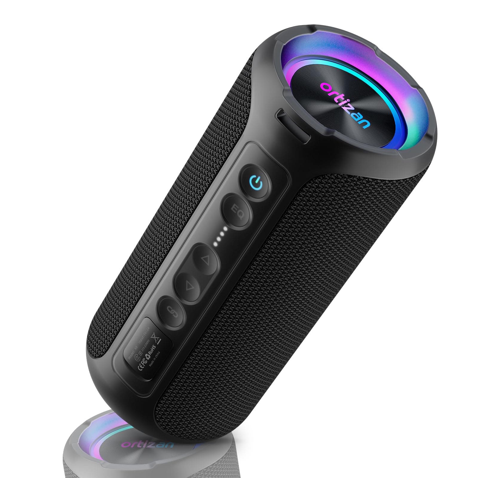 Ortizan Portable Bluetooth Speaker Wireless (2nd Gen), 40W Loud Sound and Deep Bass, 30 Hours Playtime, IPX7 Waterproof, TWS for 2 Speakers Pairing for Shower, Outdoor, Electronics Gift (Black), TickClip Tick verdict