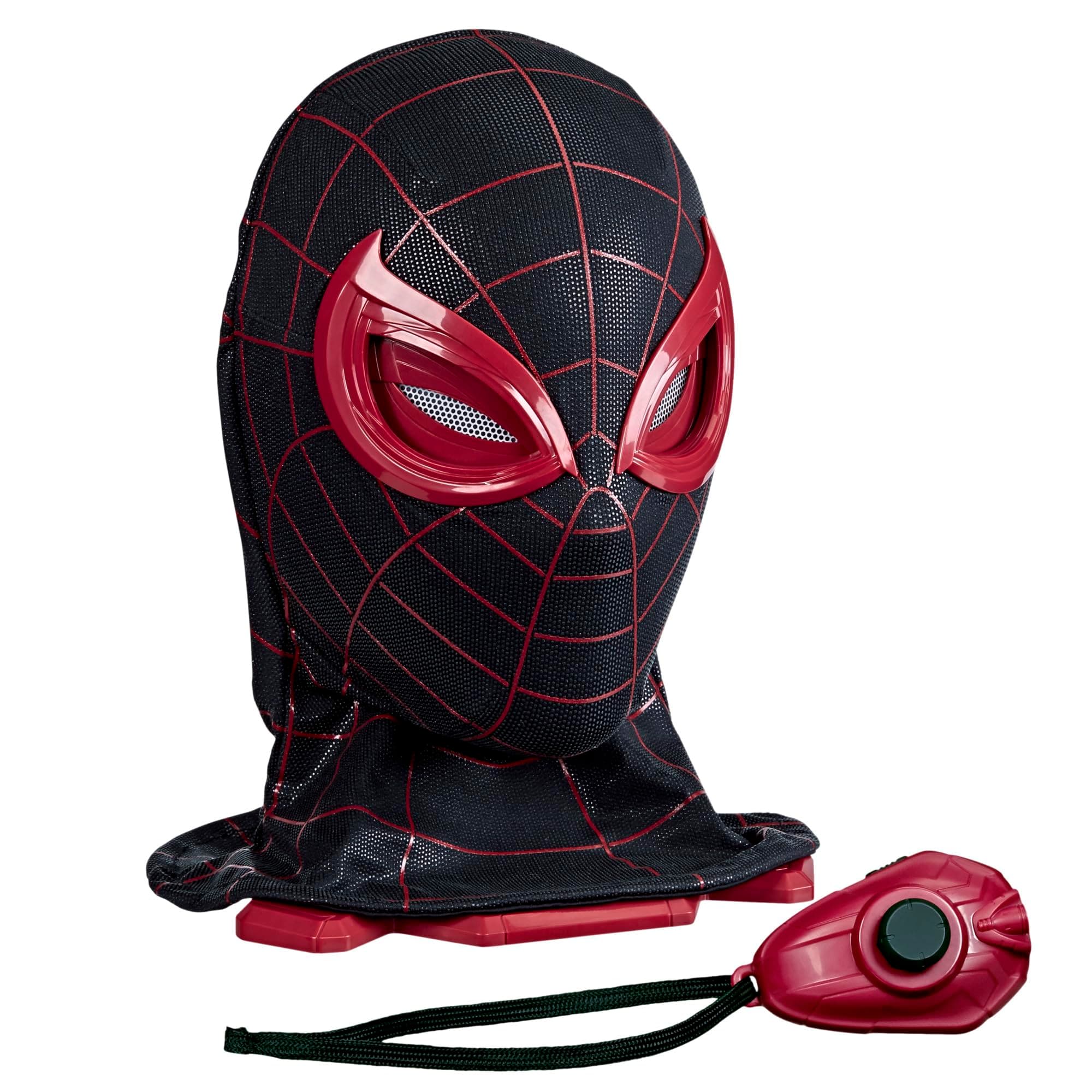 SPIDER-MAN Marvel Legends Series Miles Morales Electronic Expressive Mask, TickClip Skip verdict