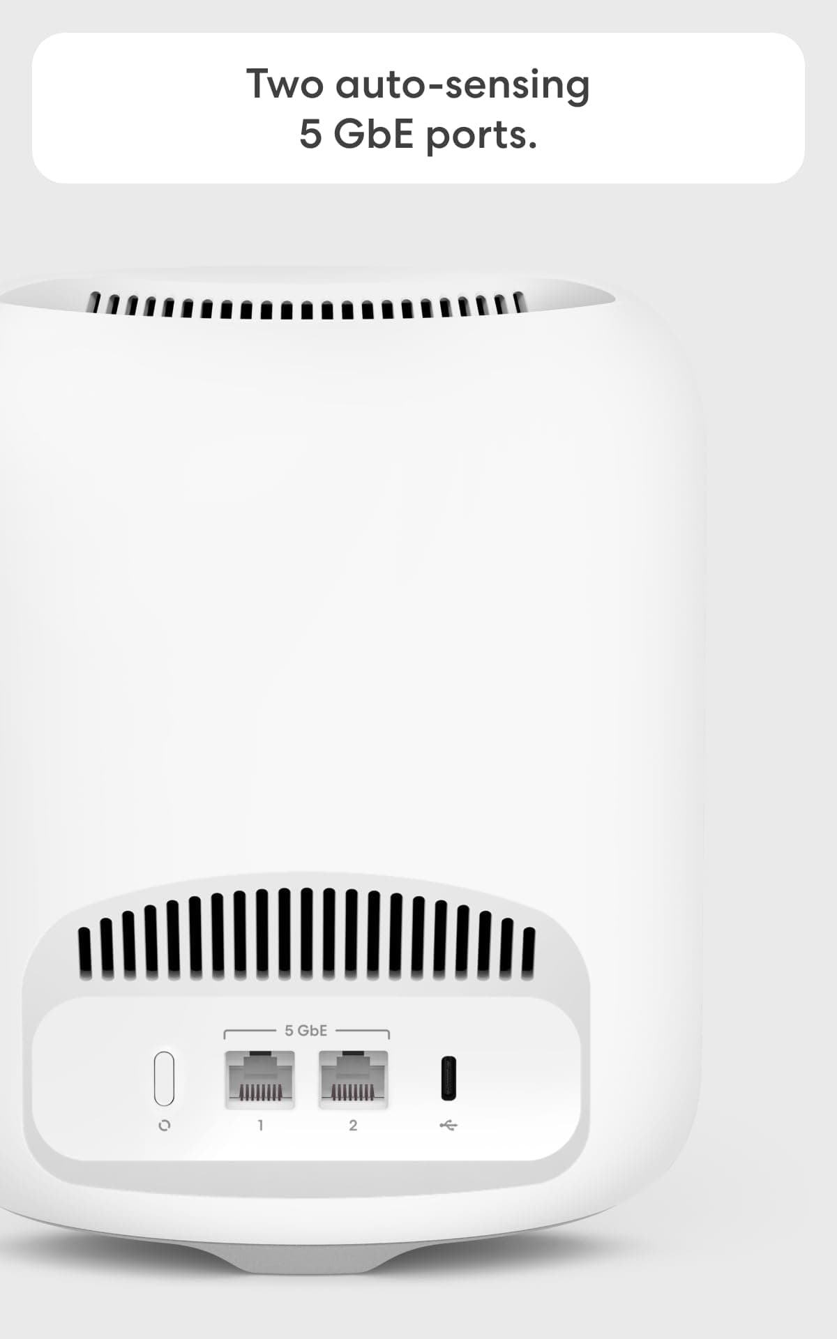 Amazon eero Pro 7 tri-band mesh Wi-Fi 7 router - Supports internet plans up to 5 Gbps, Coverage up to 2,000 sq. ft., 1-pack, view 3