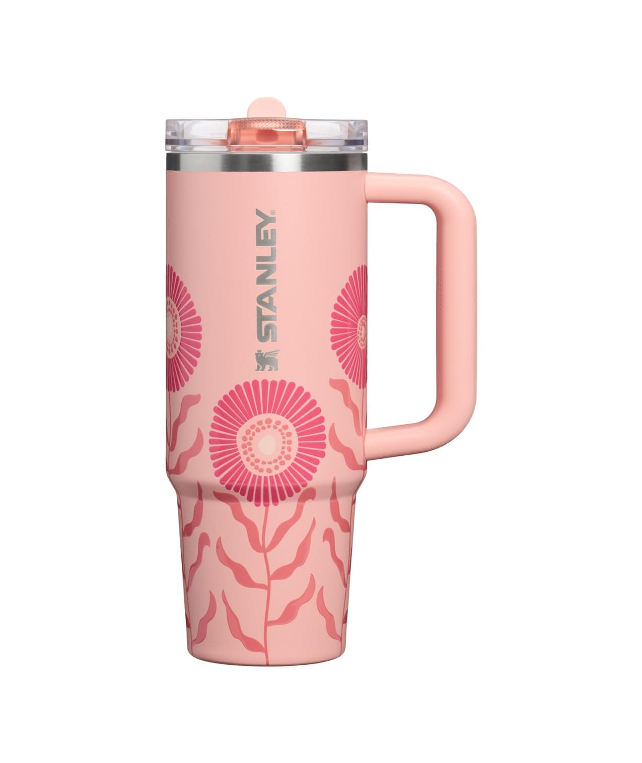 STANLEY Quencher ProTour Flip Straw Tumbler with Leakproof Lid 30 oz | Built-in Straw and Handle | Cup Holder Compatible for Travel | insulated Stainless Steel Cup | BPA-Free | Sorbet Garden, TickClip Clip verdict