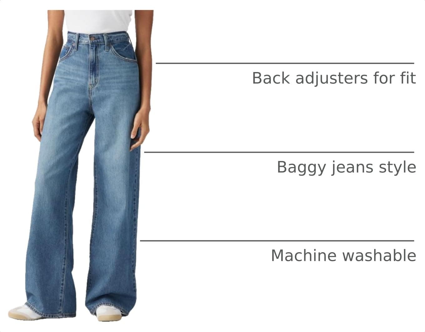 Levi's Women's Cinch Baggy, (New) Chasing Dreams, 29, view 4