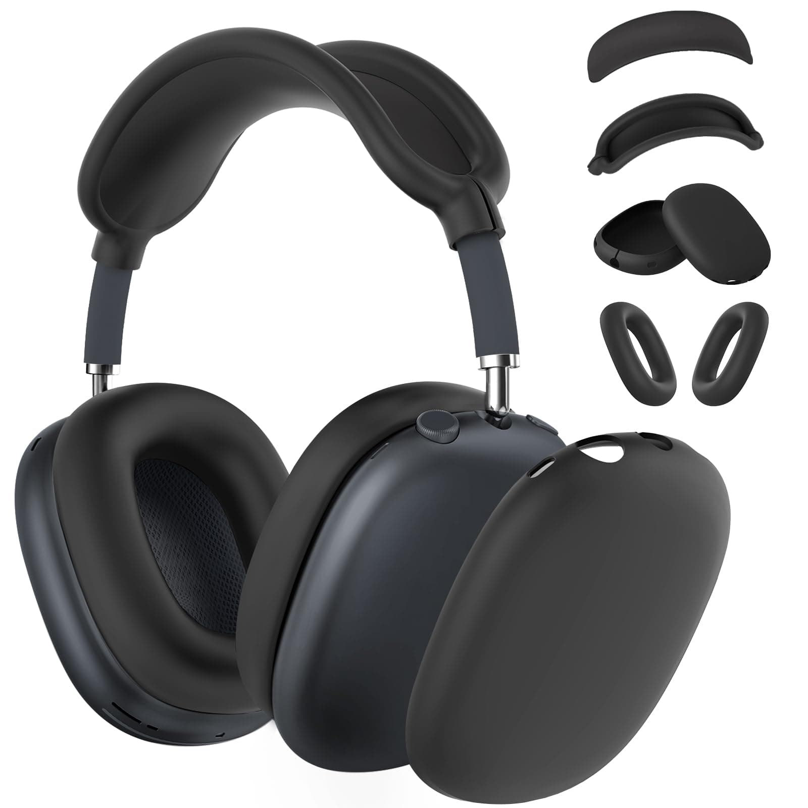 Silicone Case Cover for AirPods Max 2 / AirPods Max Headphones (Black), TickClip Clip verdict