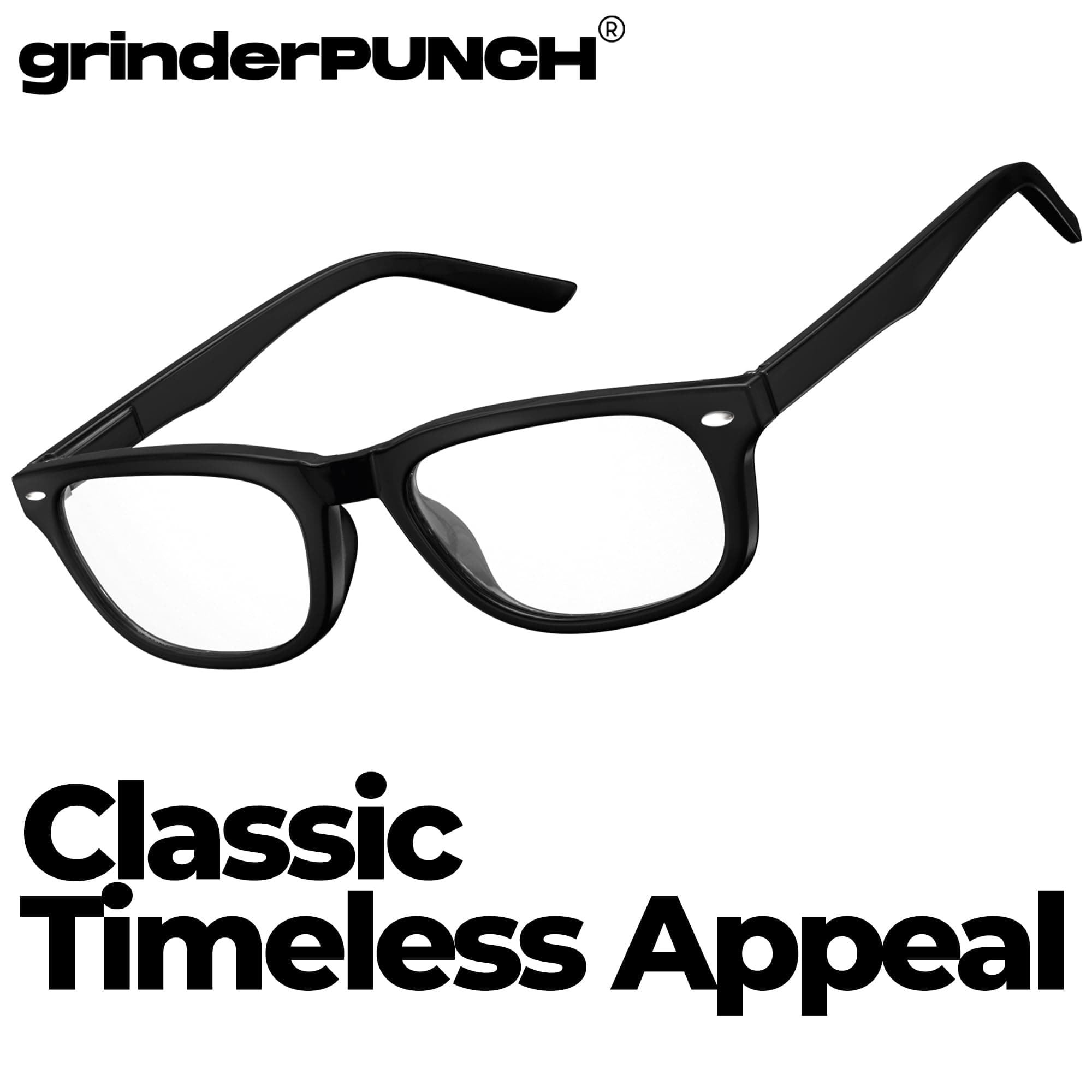 grinderPUNCH High Magnification Power Readers Slim Reading Glasses 4.00-6.00, view 4