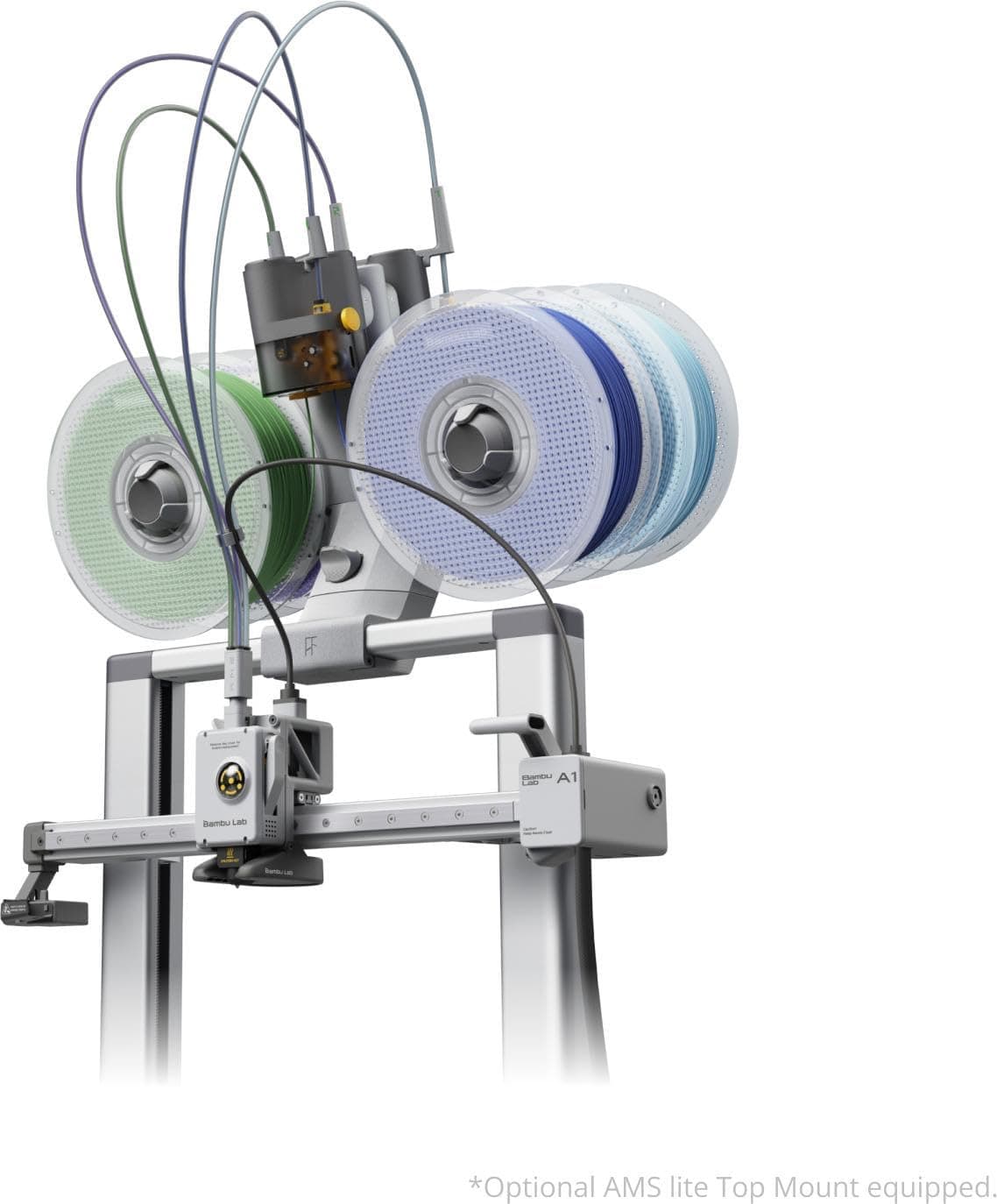 Impresora 3D Bamboo Lab A1 + AMS Lite (Combo) - PF002-A+SA005-EU2, view 7
