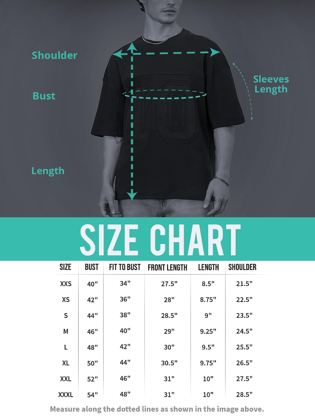 The Souled Store Chakra - Camiseta de manga corta para hombre y niño, cuello redondo, estampado gráfico, algodón, casual, hombros caídos, a la moda, cómoda, urbana, de gran tamaño, Chakra, 46, view 6
