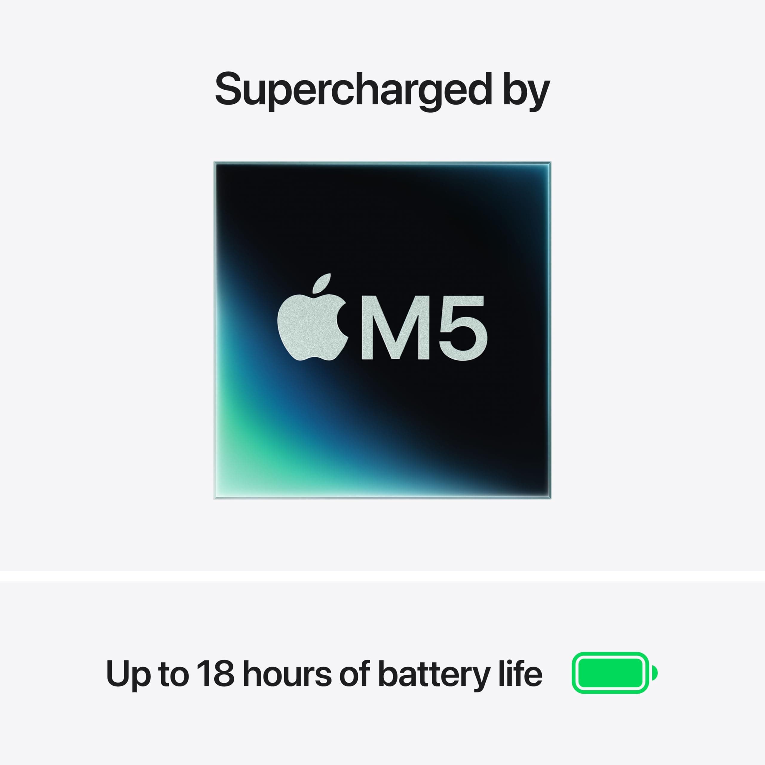 Apple 2026 MacBook Air 15-inch Laptop with M5 chip (10-core CPU and 10-core GPU, 16GB Unified Memory, 512GB SSD Storage) - Sky Blue - English Keyboard, view 4