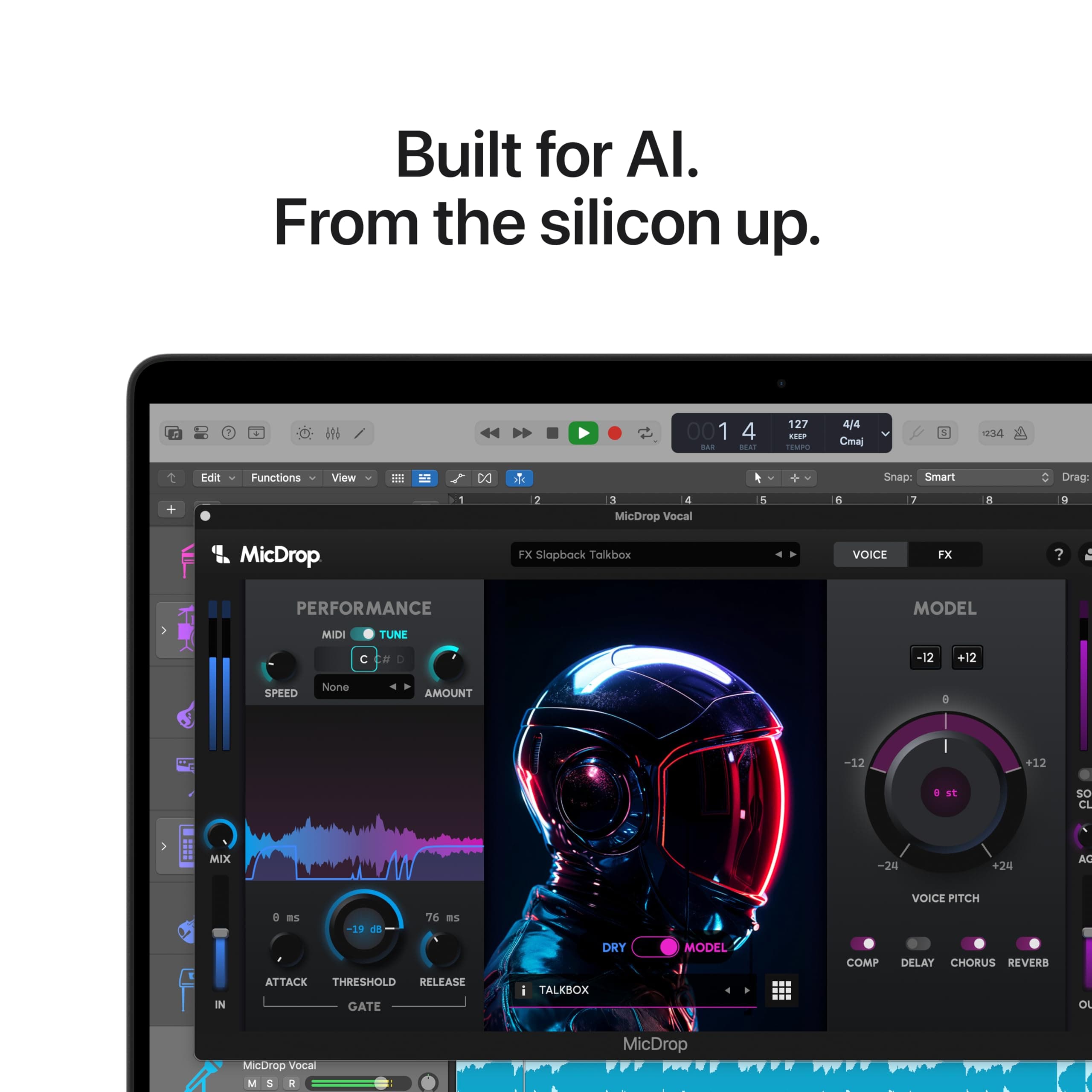 Apple 2025 MacBook Pro Laptop with M5 chip with 10‑core CPU and 10‑core GPU: Built for Apple Intelligence, 14.2-inch Display, 16GB Unified Memory, 1TB SSD Storage, English Keyboard - Space Black, view 3