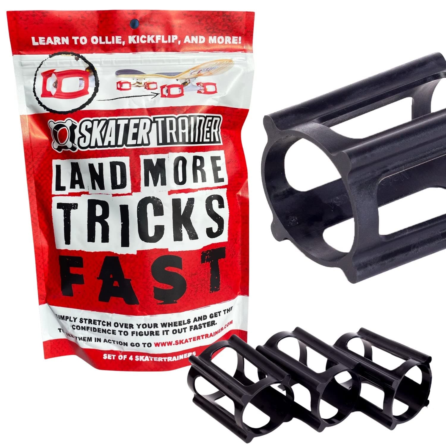 Skater Trainers get Skateboard Tricks - Coolest Stocking Stuffers for Teens Boys Gift Ideas Ages 14 and up 12-14-16 11 10 2024 Gamer Cool Wheels Tech Deck Tool Ramp Boy Teenage (4 Blk), TickClip Clip verdict