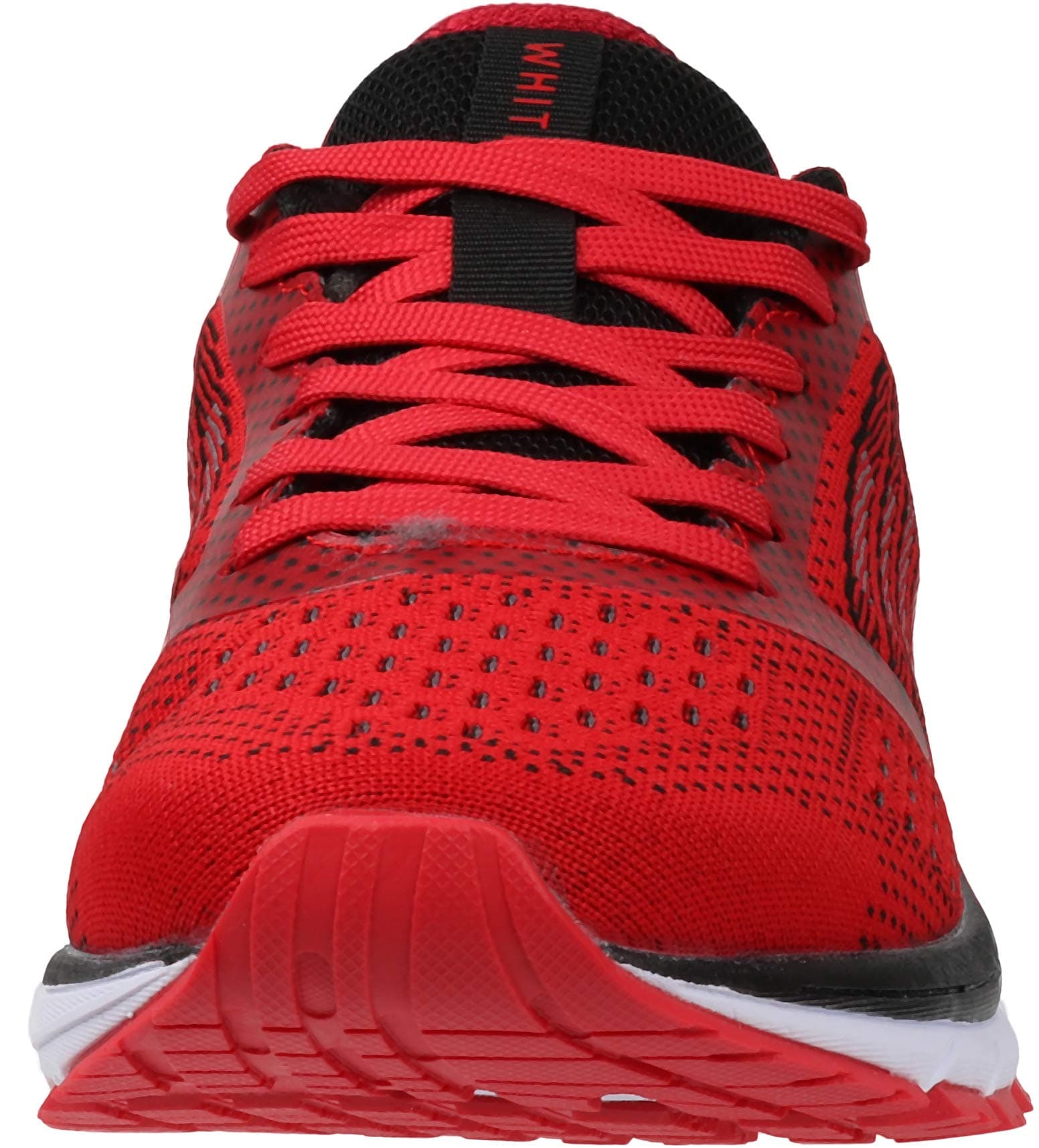Joomra Whitin Men's Running Shoes Size 8 Red Athletic Sneakers, view 5