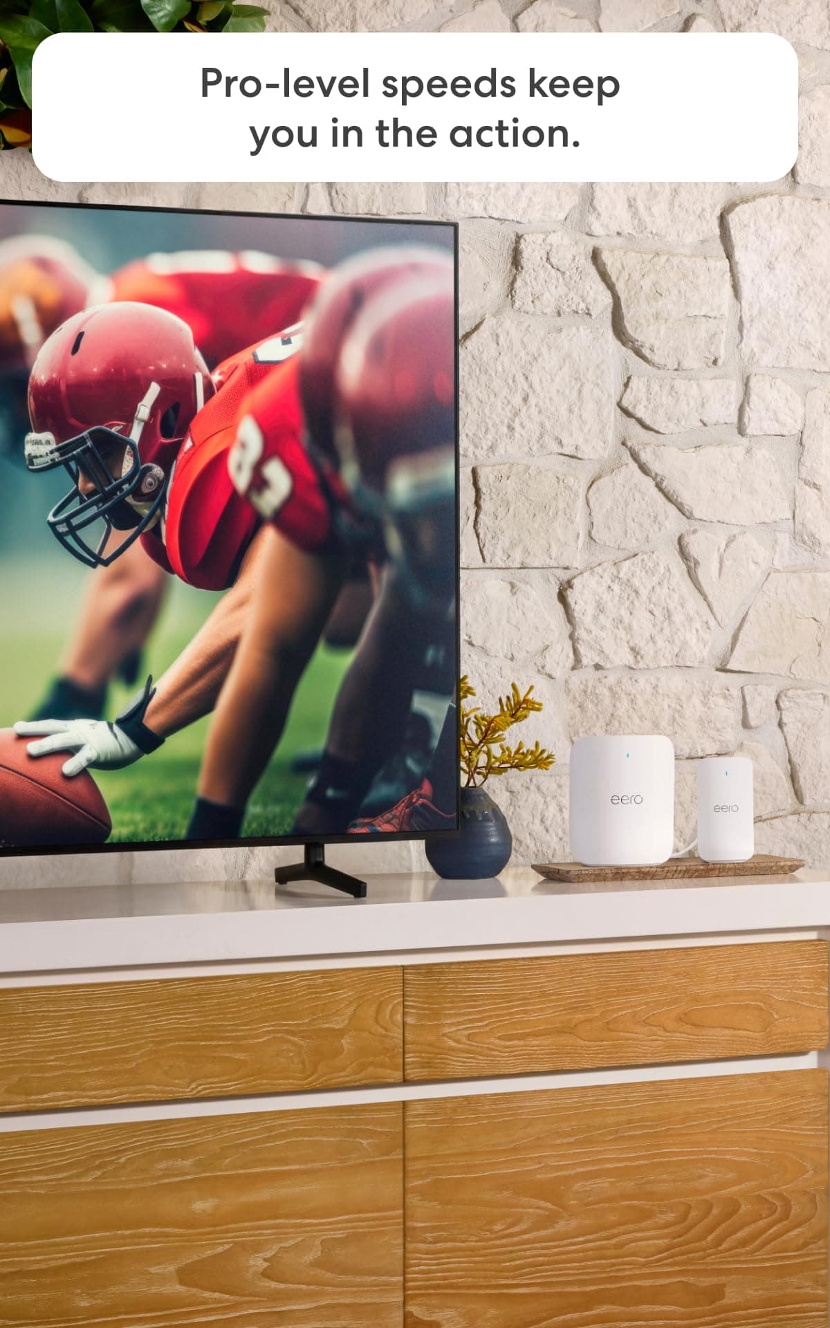 Amazon eero Pro 7 tri-band mesh Wi-Fi 7 router - Supports internet plans up to 5 Gbps, Coverage up to 2,000 sq. ft., 1-pack, view 7