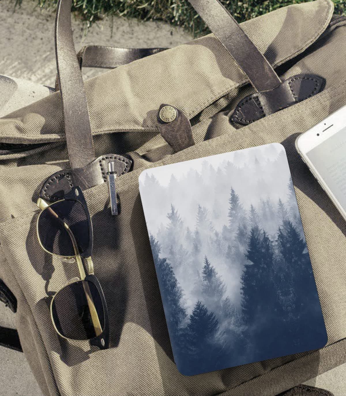 Moko Case for 7" Kindle Paperwhite 12th Gen 2024/Colorsoft,Gray Forest, view 9