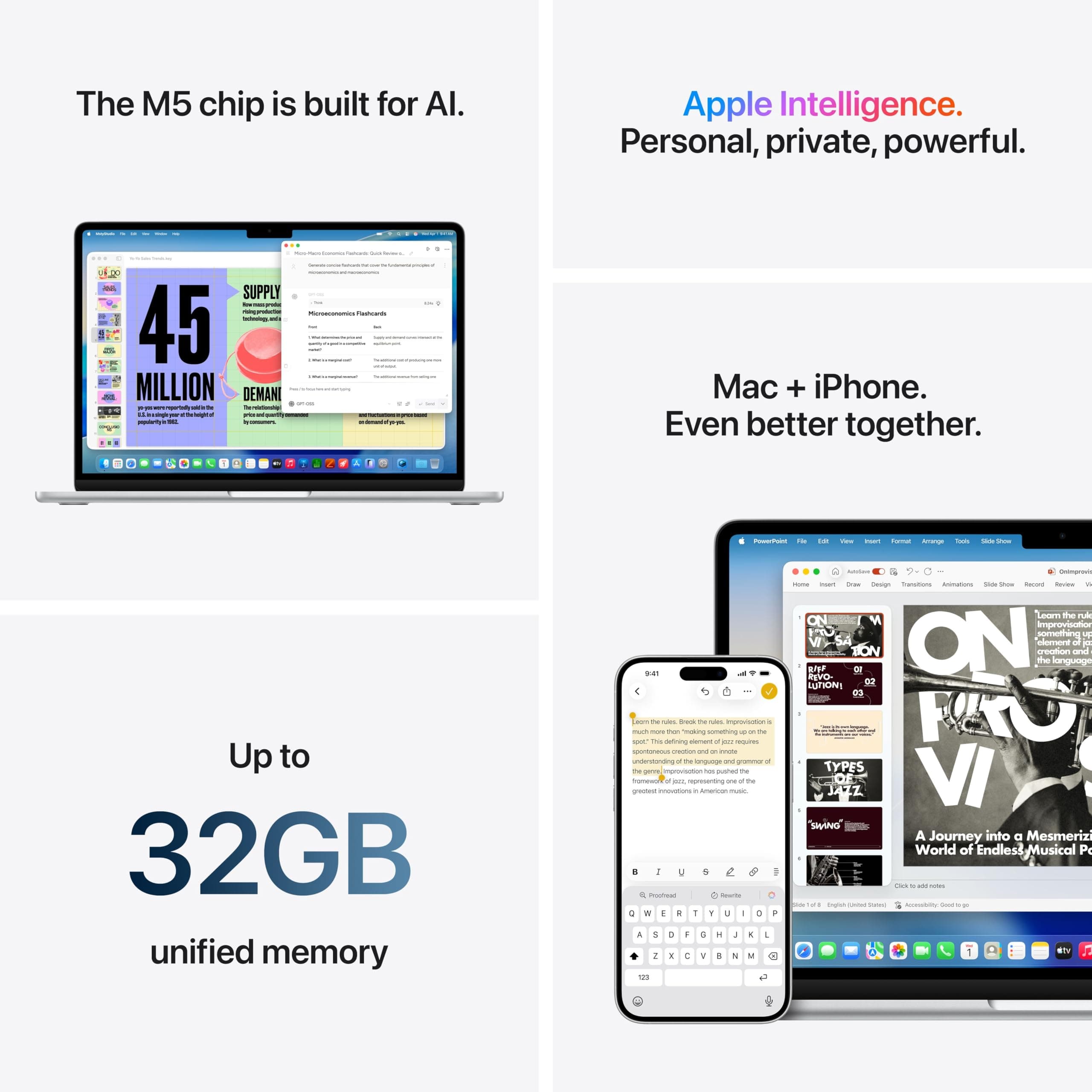 Apple 2026 MacBook Air 15-inch Laptop with M5 chip (10-core CPU and 10-core GPU, 16GB Unified Memory, 512GB SSD Storage) - Sky Blue - English Keyboard, view 8