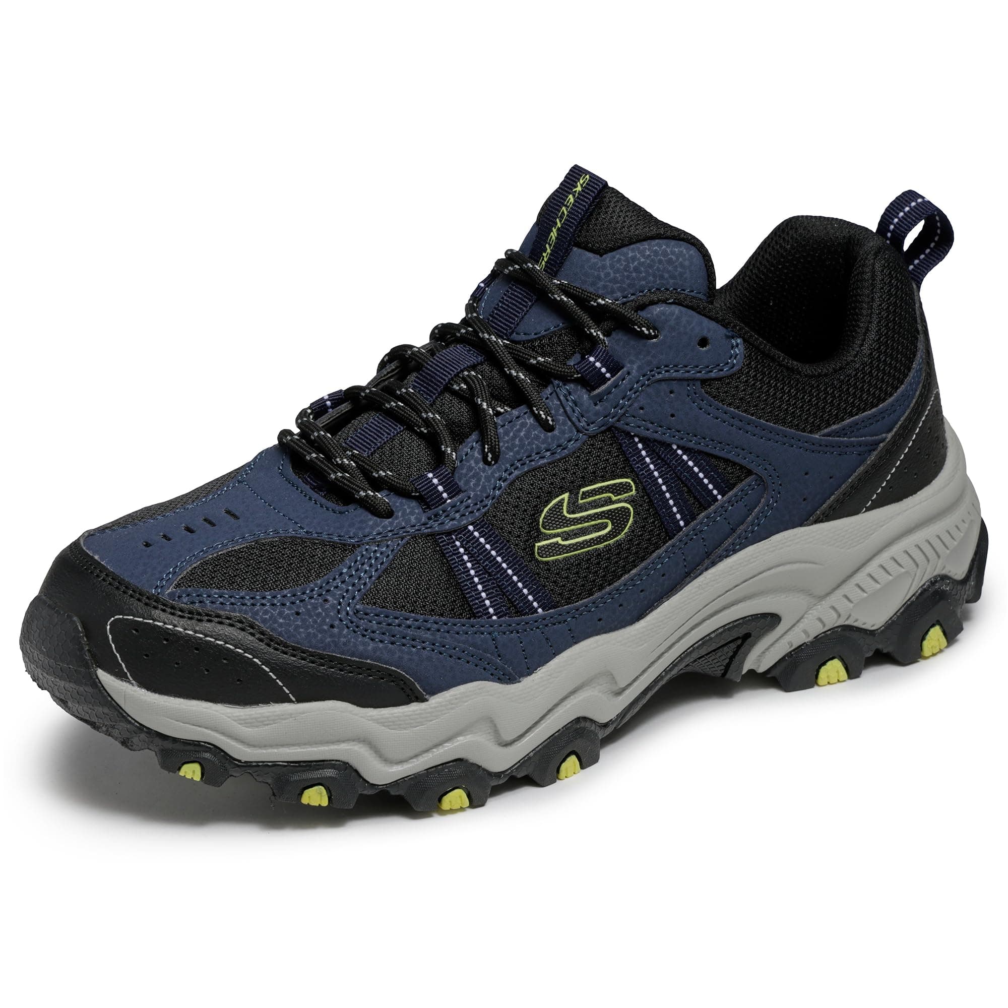 Skechers Men's Stamina at Upper Stitch, Blue, 9.5, TickClip Tick verdict