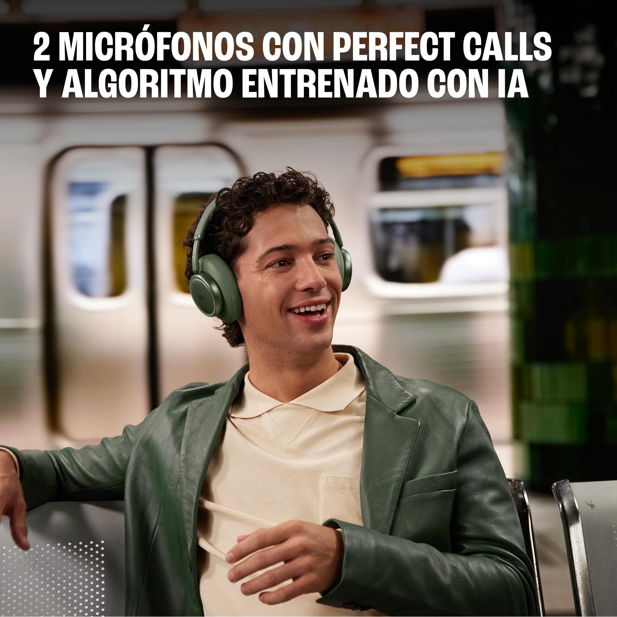 JBL Live 780NC, Auriculares Over-Ear Inalámbricos con Bluetooth, Negro, view 3