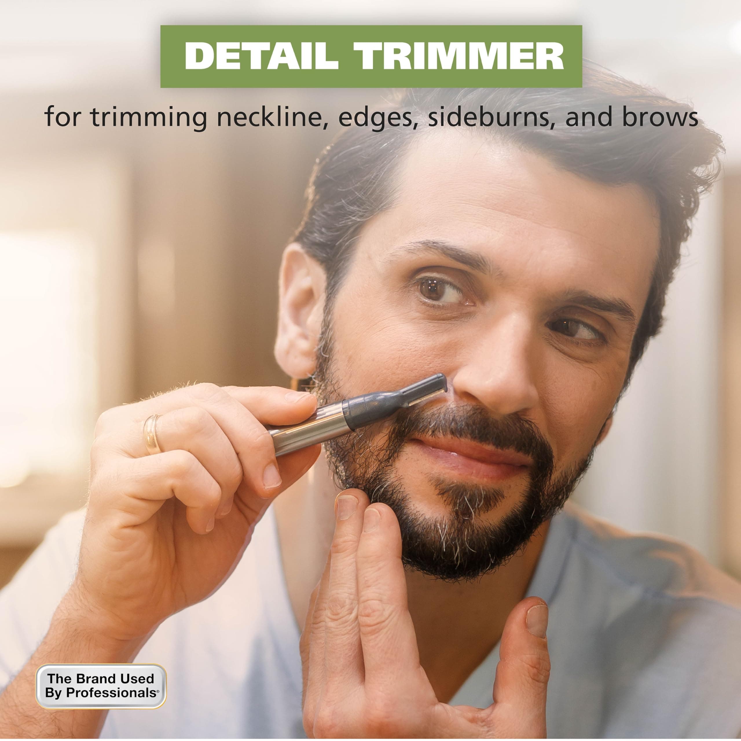 Wahl Micro Groomsman Battery Personal Trimmer for Eyebrows, Nose & Ear, view 5